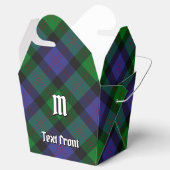 Clan Blair Tartan Favor Box Bedankdoosjes (Geopend)