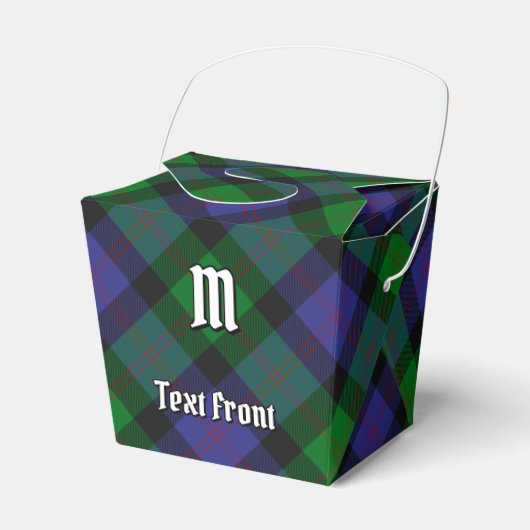 Clan Blair Tartan Favor Box Bedankdoosjes (Voorkant Zijde)