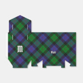 Clan Blair Tartan Favor Box Bedankdoosjes (Uitgevouwen)