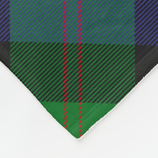 Clan Blair Tartan Fleece Blanket (Hoek)