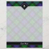 Clan Blair Tartan Flyer (Achterkant)