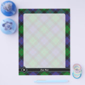 Clan Blair Tartan Flyer (Enkel)