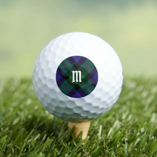 Clan Blair Tartan Golf Balls Golfballen (Insitu Shirt)