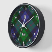 Clan Blair Tartan Grote Klok (Hoek)