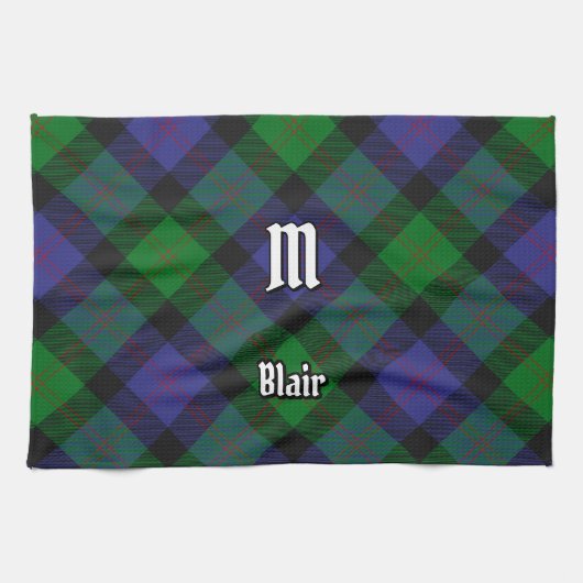 Clan Blair Tartan Kitchen Towel Theedoek (Horizontaal)
