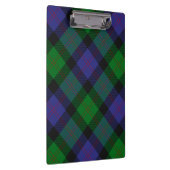 Clan Blair Tartan Klembord (Rechts)