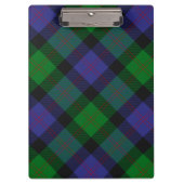 Clan Blair Tartan Klembord (Voorkant)