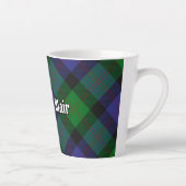 Clan Blair Tartan Latte Mok (Rechts)