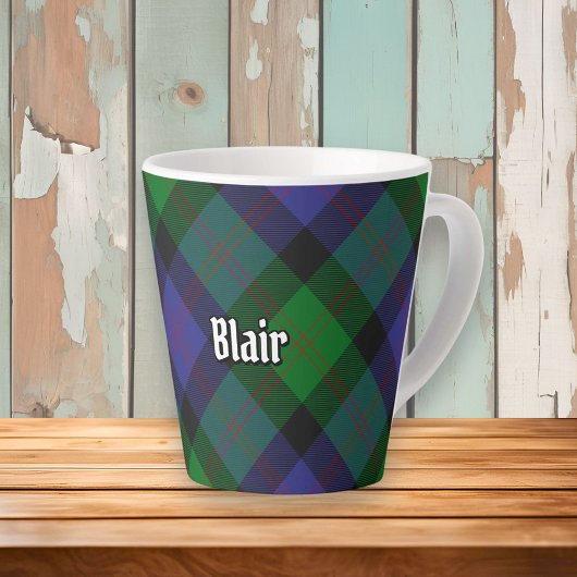 Clan Blair Tartan Latte Mok