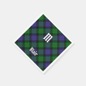 Clan Blair Tartan Napkins Servet (Hoek)