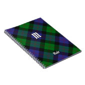 Clan Blair Tartan Notitieboek (Rechterzijde)