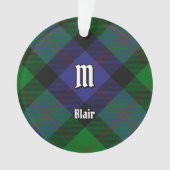 Clan Blair Tartan Ornament (voorkant)