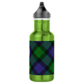 Clan Blair Tartan RVS Waterfles (Rechts)