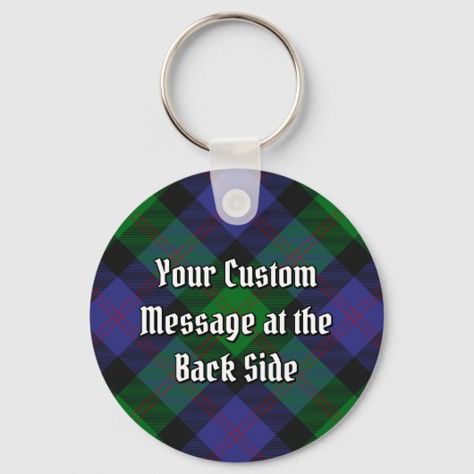 Clan Blair Tartan Sleutelhanger (Achterkant)