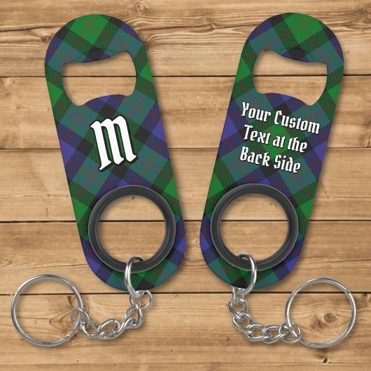 Clan Blair Tartan Sleutelhanger Mini Flessenopener