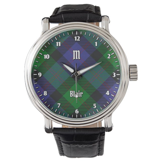 Clan Blair Tartan Watch Horloge (Voorkant)
