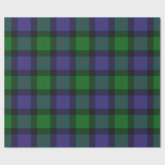 Clan Blair Tartan Wrapping Paper Cadeaupapier (Vlak)