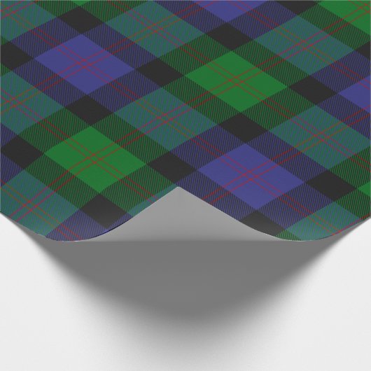 Clan Blair Tartan Wrapping Paper Cadeaupapier (Hoek)