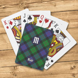 Clan Blair Tartanspeelkaarten Pokerkaarten