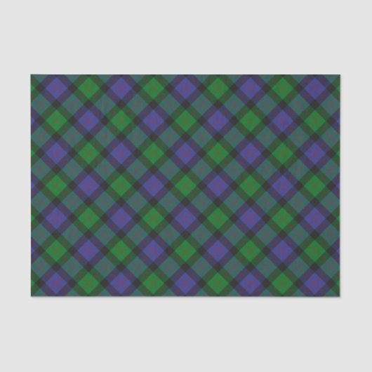 Clan Blair Tartartantiketpapier Tissuepapier (Voorkant)