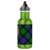Clan Blair Wapen over Tartan Waterfles (Rechts)