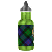 Clan Blair Wapen over Tartan Waterfles (Links)