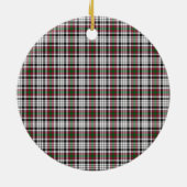 Clan Borthwick Badge Tartan Pset Keramisch Ornament (Achterkant)