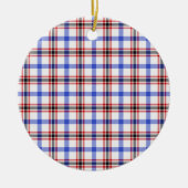 Clan Boswell Modern Tartan Keramisch Ornament (Voorkant)