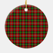 Clan Boyd Badge Tartan Pset Keramisch Ornament (Achterkant)