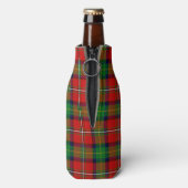 Clan Boyd Crest Badge & Tartan Flesjeskoeler (Fles Achterkant)