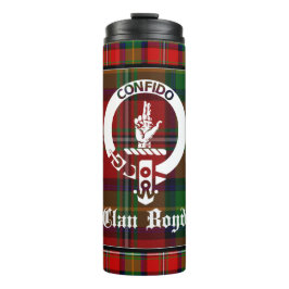 Clan Boyd Crest Badge & Tartan Thermosbeker