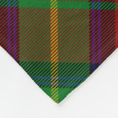 Clan Boyd Crest over Tartan Fleece Deken (Hoek)
