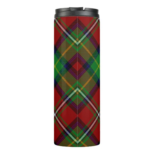 Clan Boyd Crest over Tartan Thermosbeker (Achterkant)