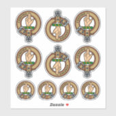 Clan Boyd Crest Sticker Set (Vel)