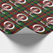 Clan Boyd Crest Tartan Cadeaupapier (Hoek)