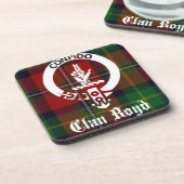 Clan Boyd Crest Tartan Drankjes Onderzetter (Linkerzijde)
