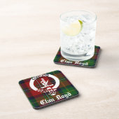 Clan Boyd Crest Tartan Drankjes Onderzetter (Rechterzijde)