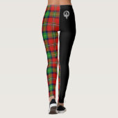 Clan Boyd Crest & Tartan Leggings (Achterkant)