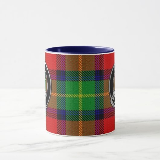 Clan Boyd Crest & Tartan Mok (Midden)
