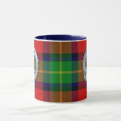 Clan Boyd Crest & Tartan Mok (Midden)