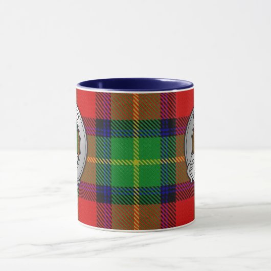 Clan Boyd Crest & Tartan Mok (Midden)