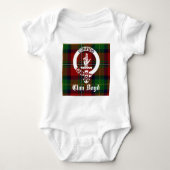 Clan Boyd Crest Tartan Romper (Voorkant)