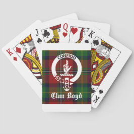 Clan Boyd Crest Tartan Speelkaarten