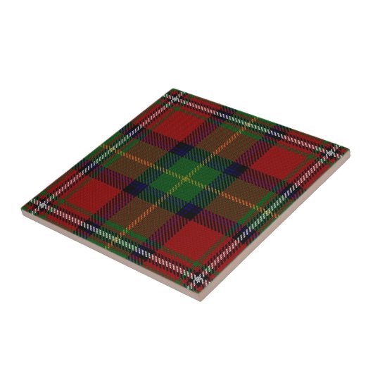Clan Boyd Scottish Expressions Tartan Tegeltje (Zijkant)