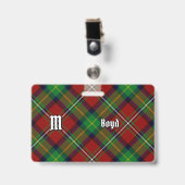 Clan Boyd Tartan Badge (Front with Clip)