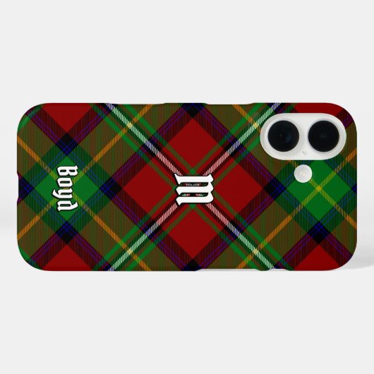 Clan Boyd Tartan Case-Mate iPhone Case (Achterkant (horizontaal))