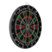Clan Boyd Tartan Dartbord (Voorkant Links)