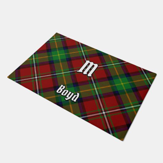Clan Boyd Tartan Deurmat (Schuin)