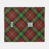 Clan Boyd Tartan Fleece Deken (Voorkant (Horizontaal))