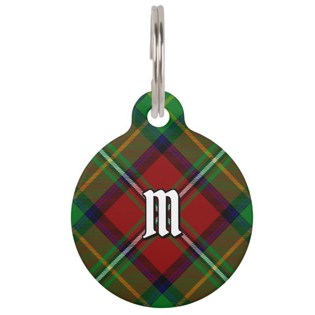 Clan Boyd Tartan Huisdierpenning (Voorkant)